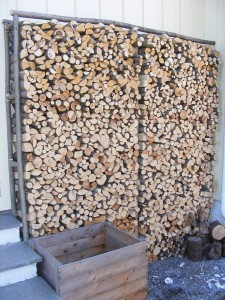 DIY Firewood racks