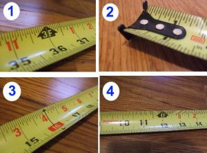 How to Read a Tape Measure {for the non-mathematical mind}