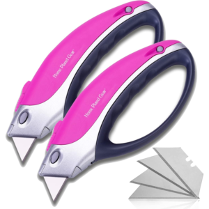 Pink Box Cutter Two Pack